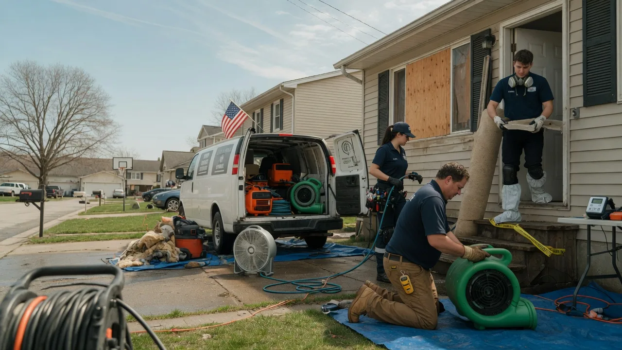 Water Damage Restoration in New Haven, OH near me